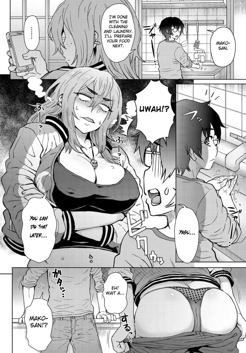 Hentai Manga Comic-Motoyan Onna to Shatei Otoko-Read-4